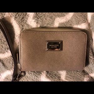 Michael Kors card holder wristlet